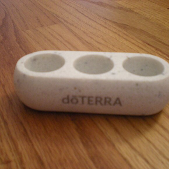 Doterra Other - doTERRA branded Terrazzo Trio Essential Oil Stand - holds 3 EO bottles